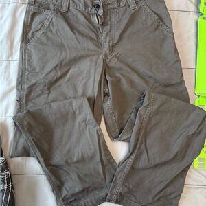 Carhartt Men's Khaki Chinos - Dark grey